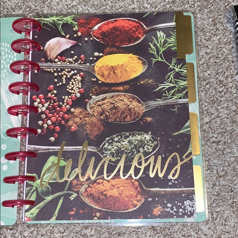 Add-in Recipe extension for The happy planner